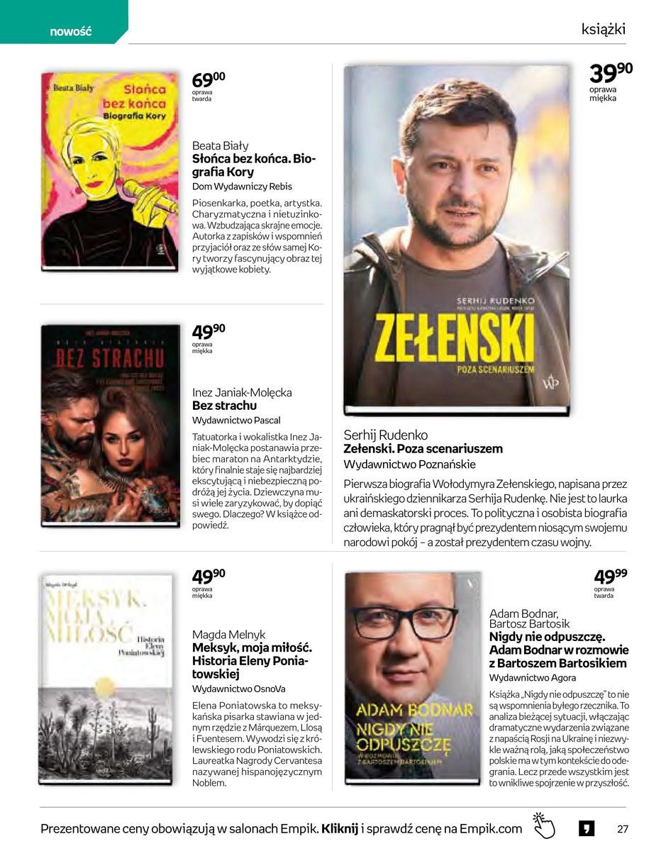 Gazetka promocyjna empik str. 25