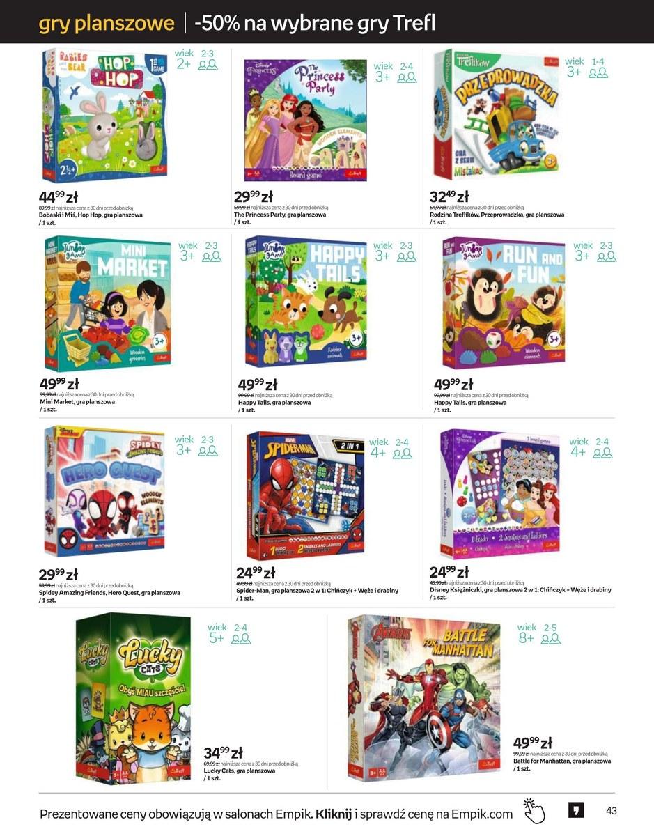 Gazetka promocyjna empik str. 43