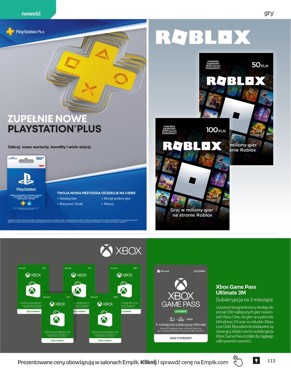 Gazetka promocyjna empik str. 113