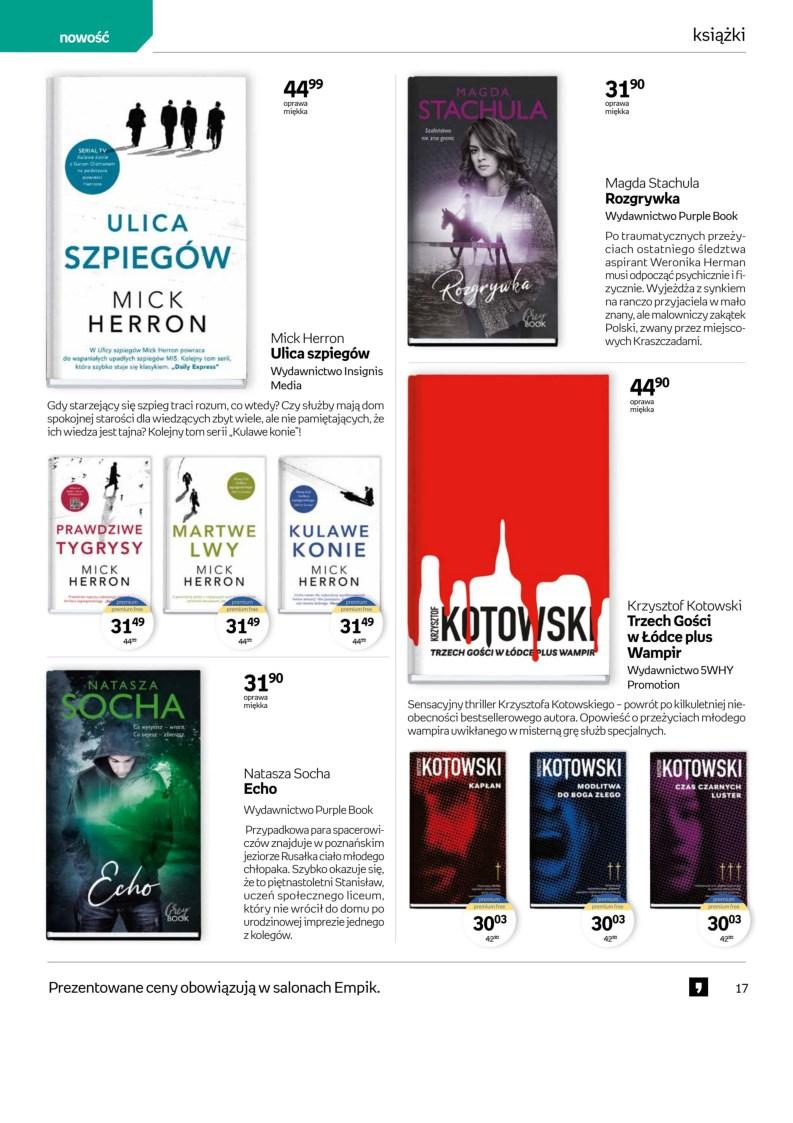 Gazetka promocyjna empik str. 17