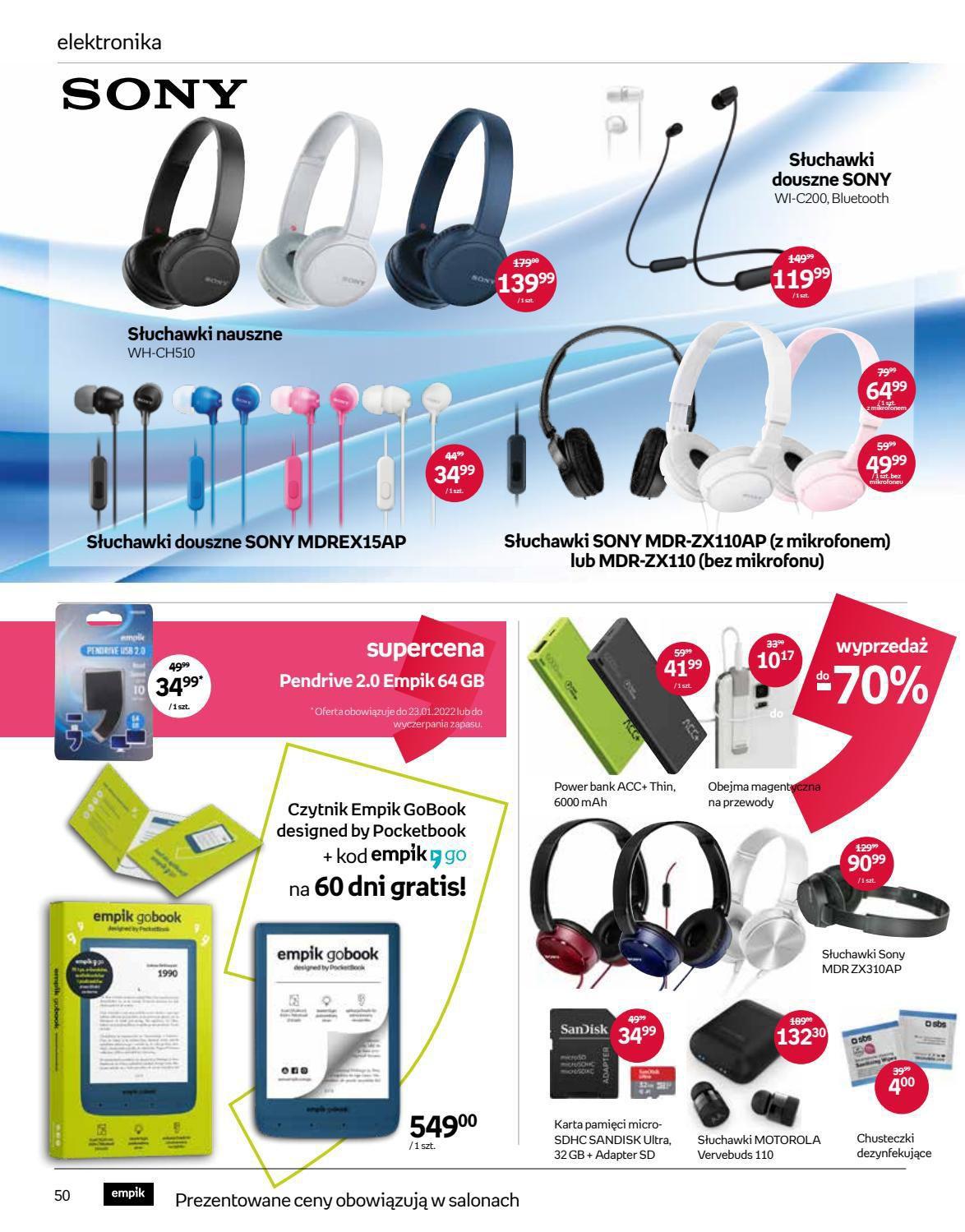 Gazetka promocyjna empik str. 50