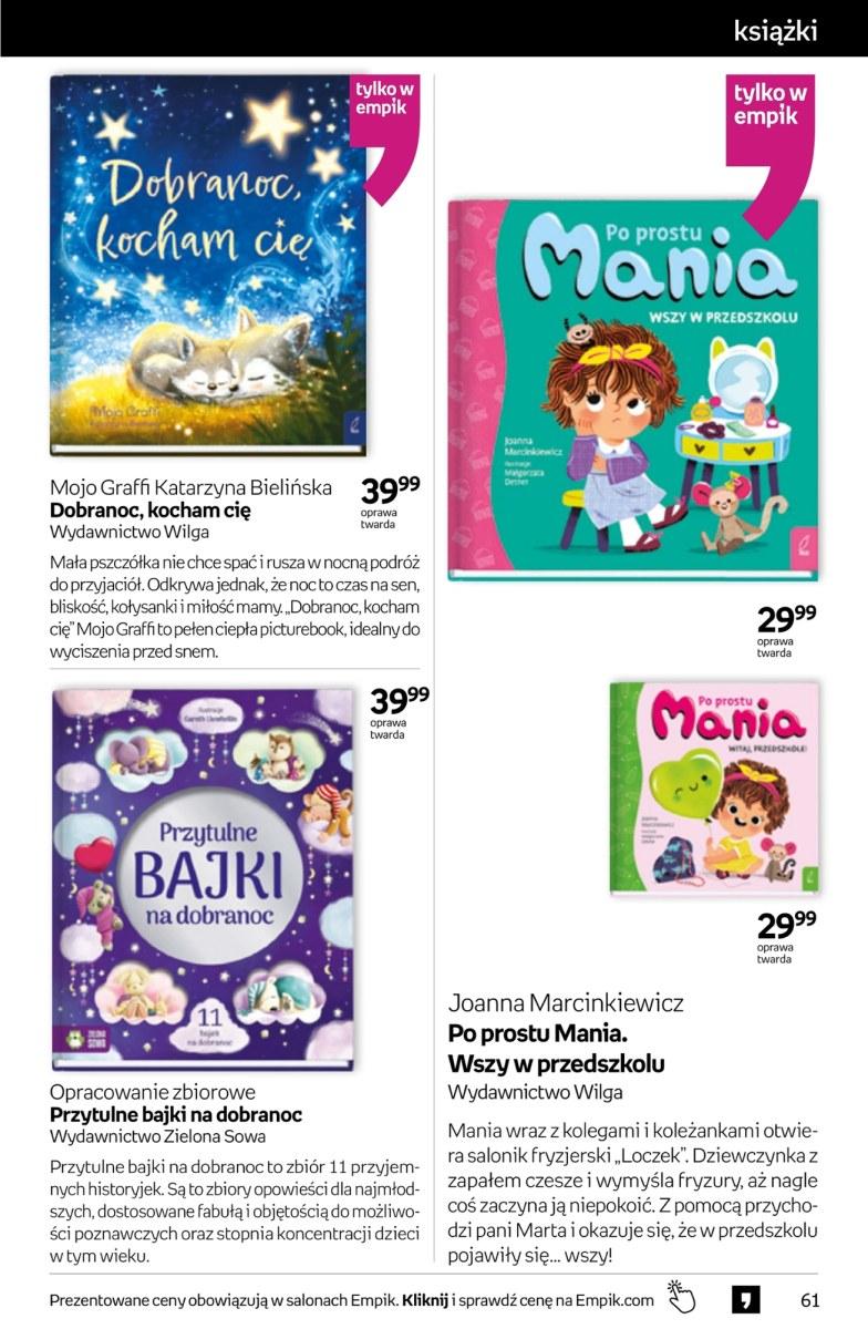 Gazetka promocyjna empik str. 61