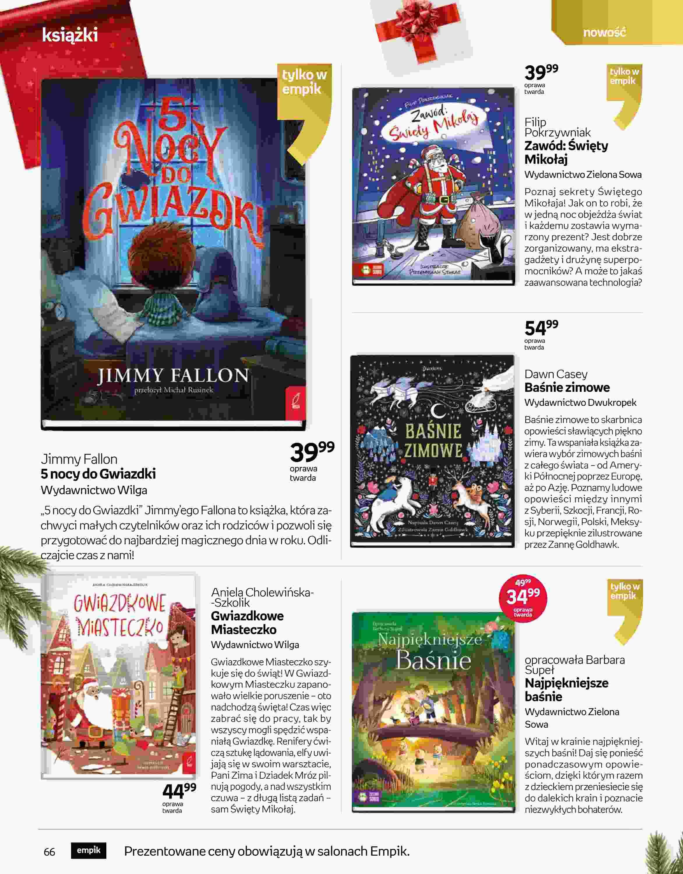 Gazetka promocyjna empik str. 66