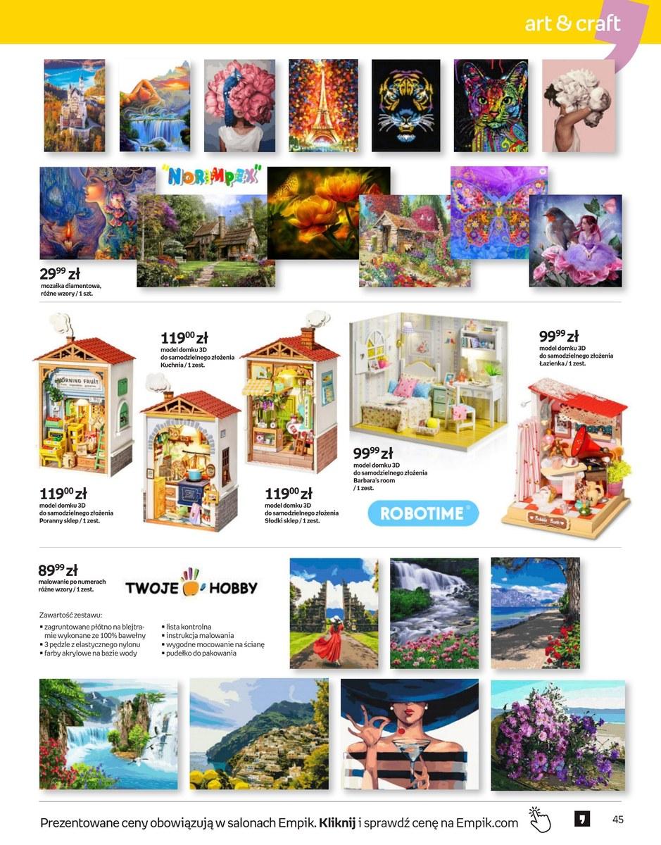 Gazetka promocyjna empik str. 45