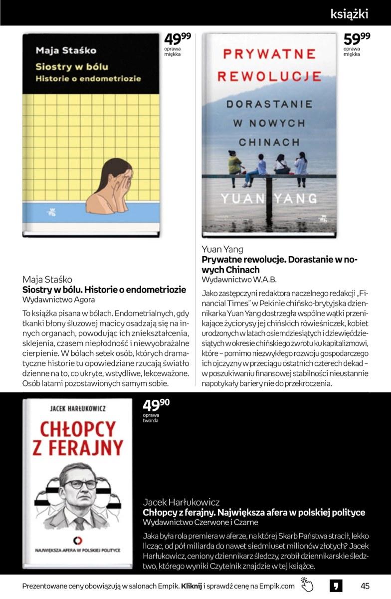 Gazetka promocyjna empik str. 45