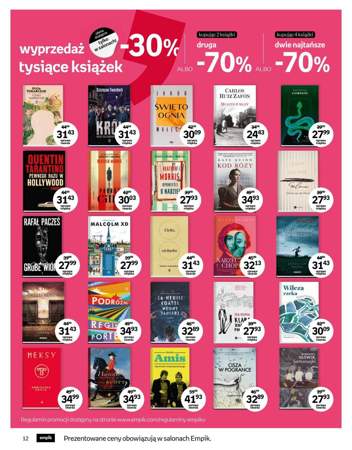 Gazetka promocyjna empik str. 12