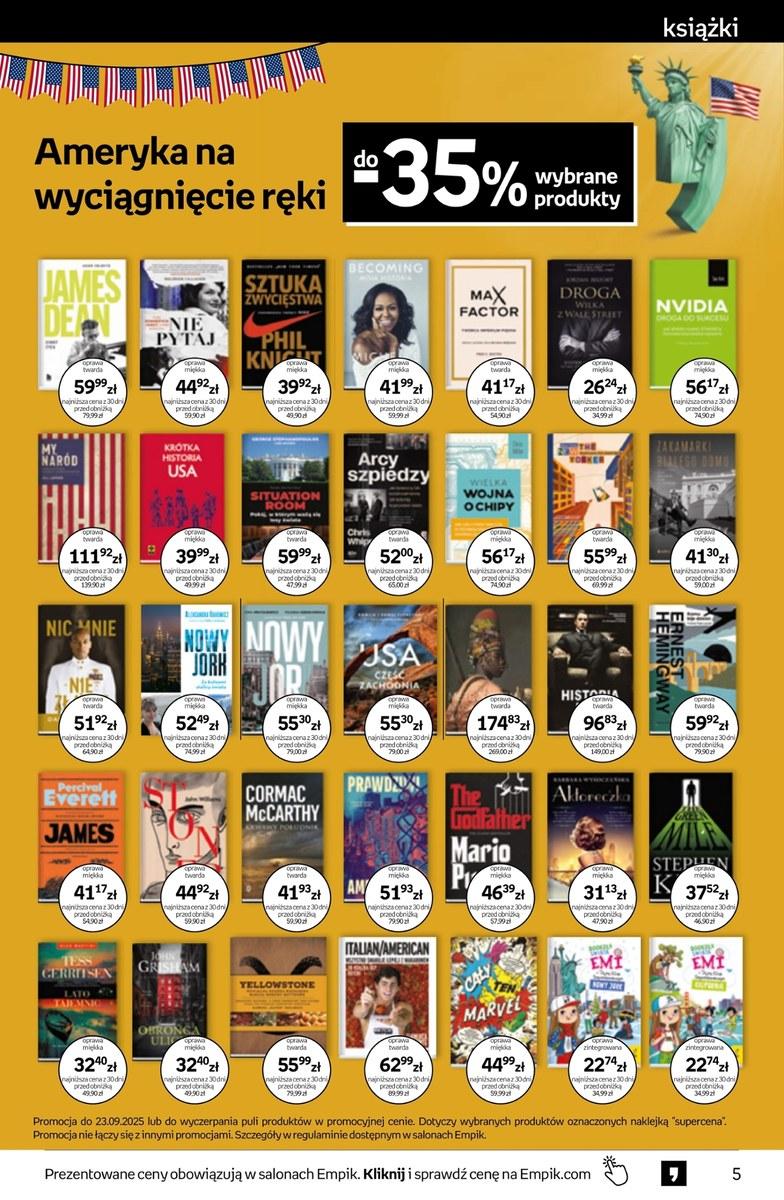 Gazetka promocyjna empik str. 5