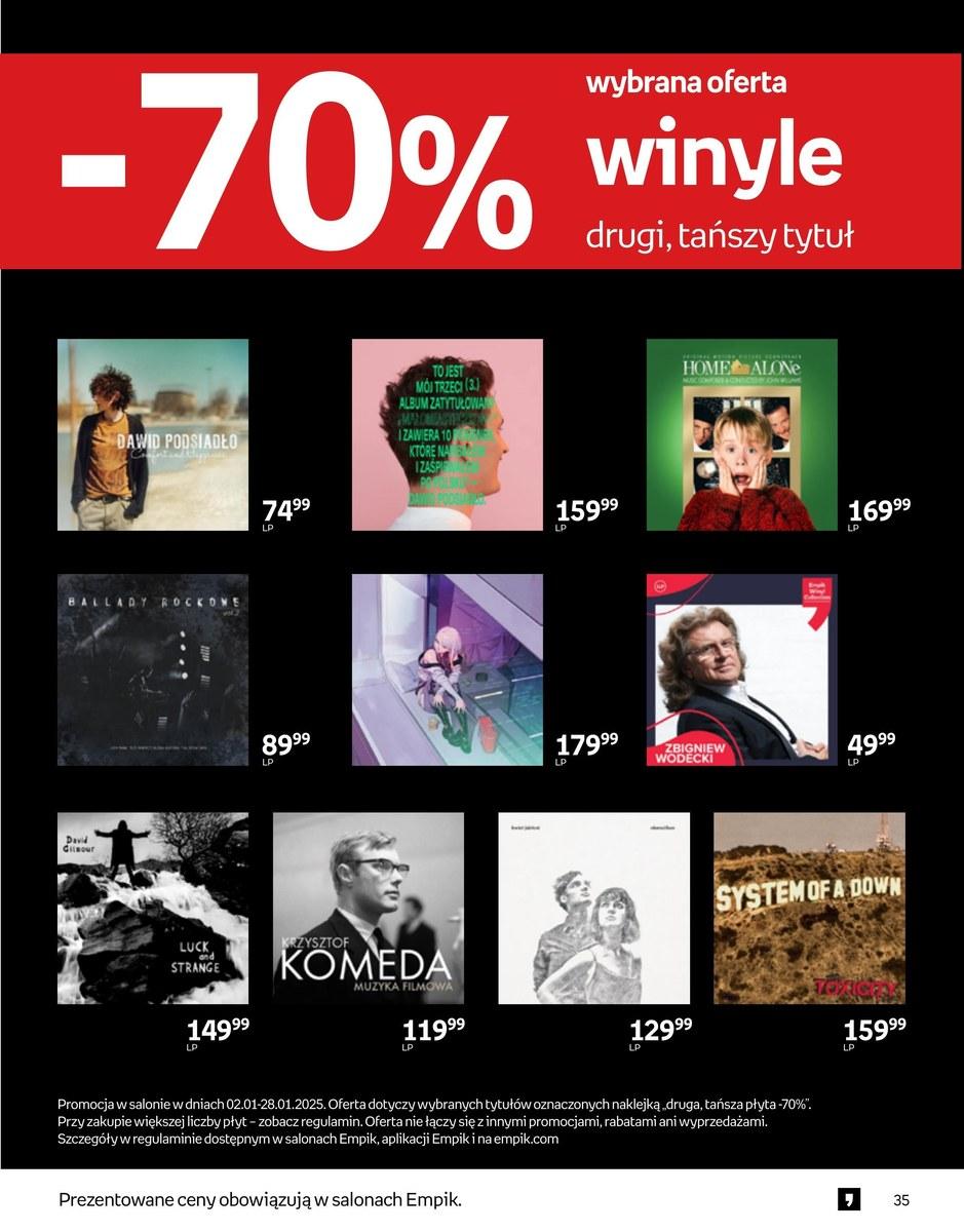 Gazetka promocyjna empik str. 35
