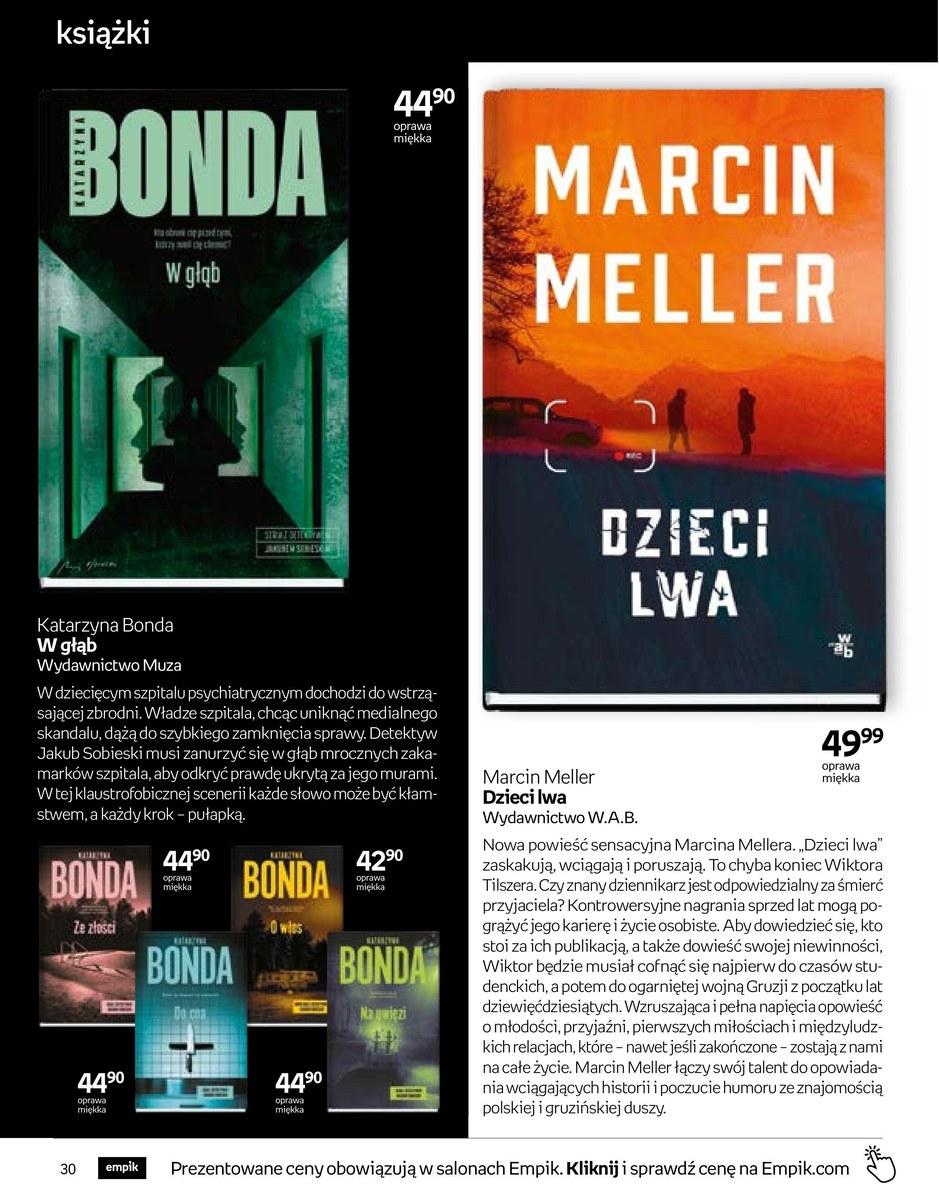 Gazetka promocyjna empik str. 30