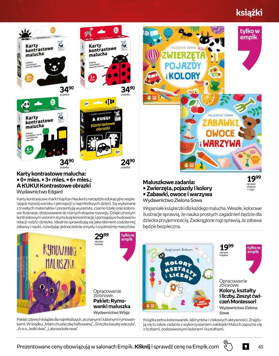 Gazetka promocyjna empik str. 65