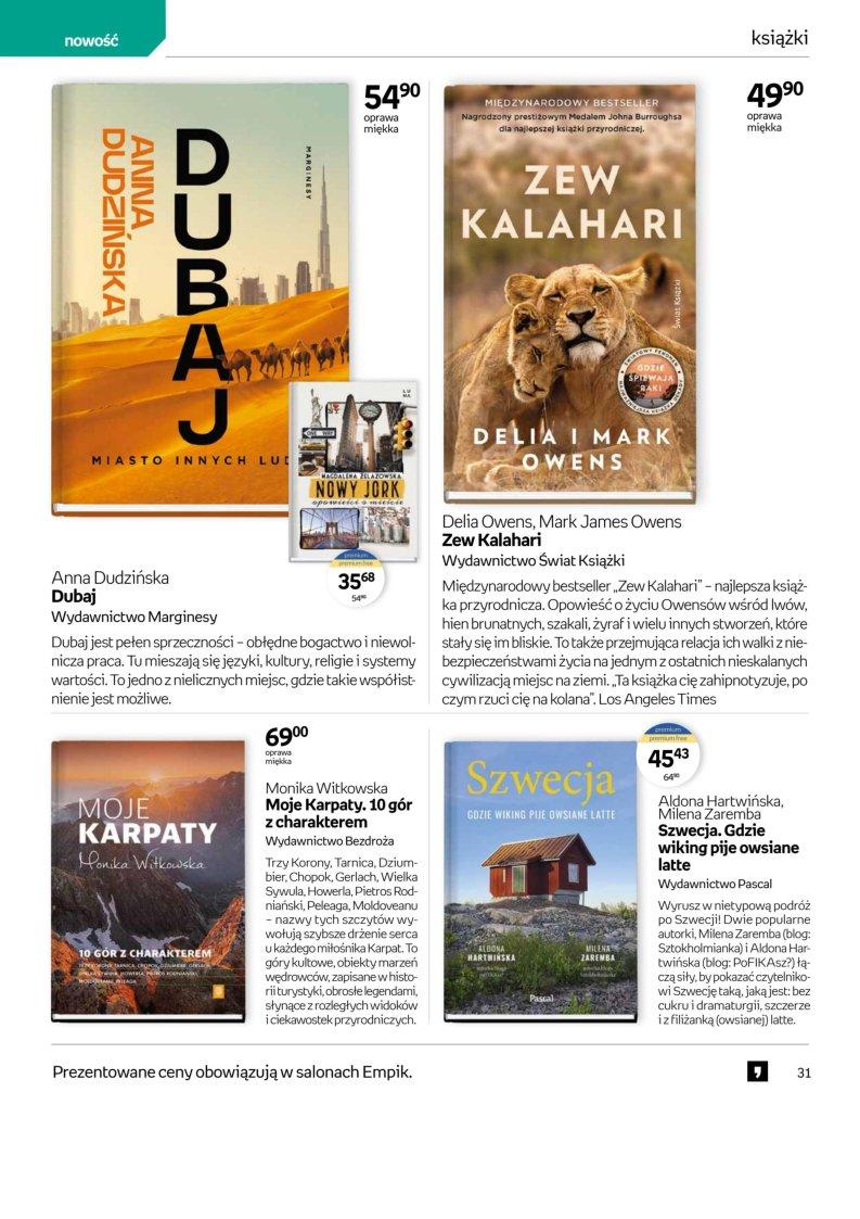 Gazetka promocyjna empik str. 31