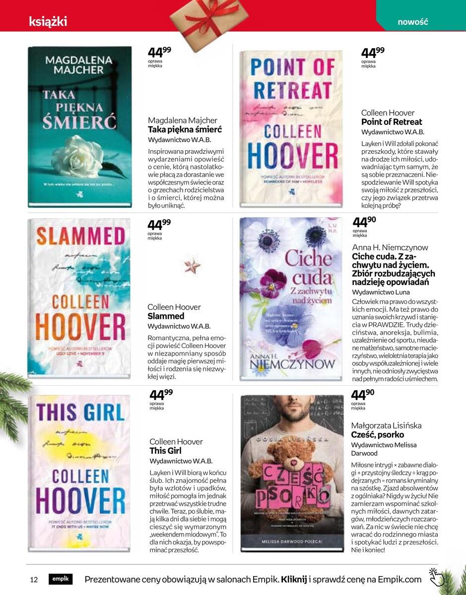 Gazetka promocyjna empik str. 12