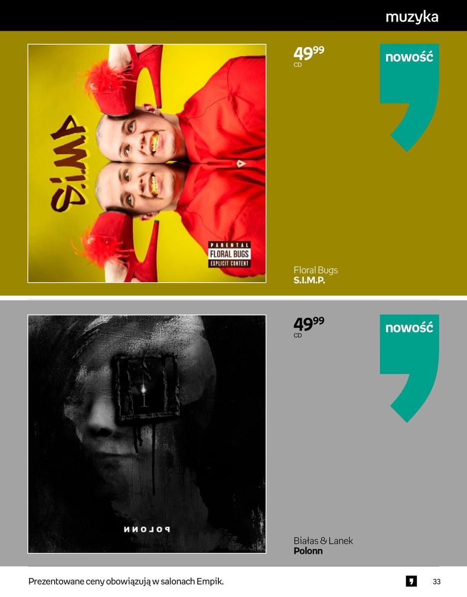 Gazetka promocyjna empik str. 33