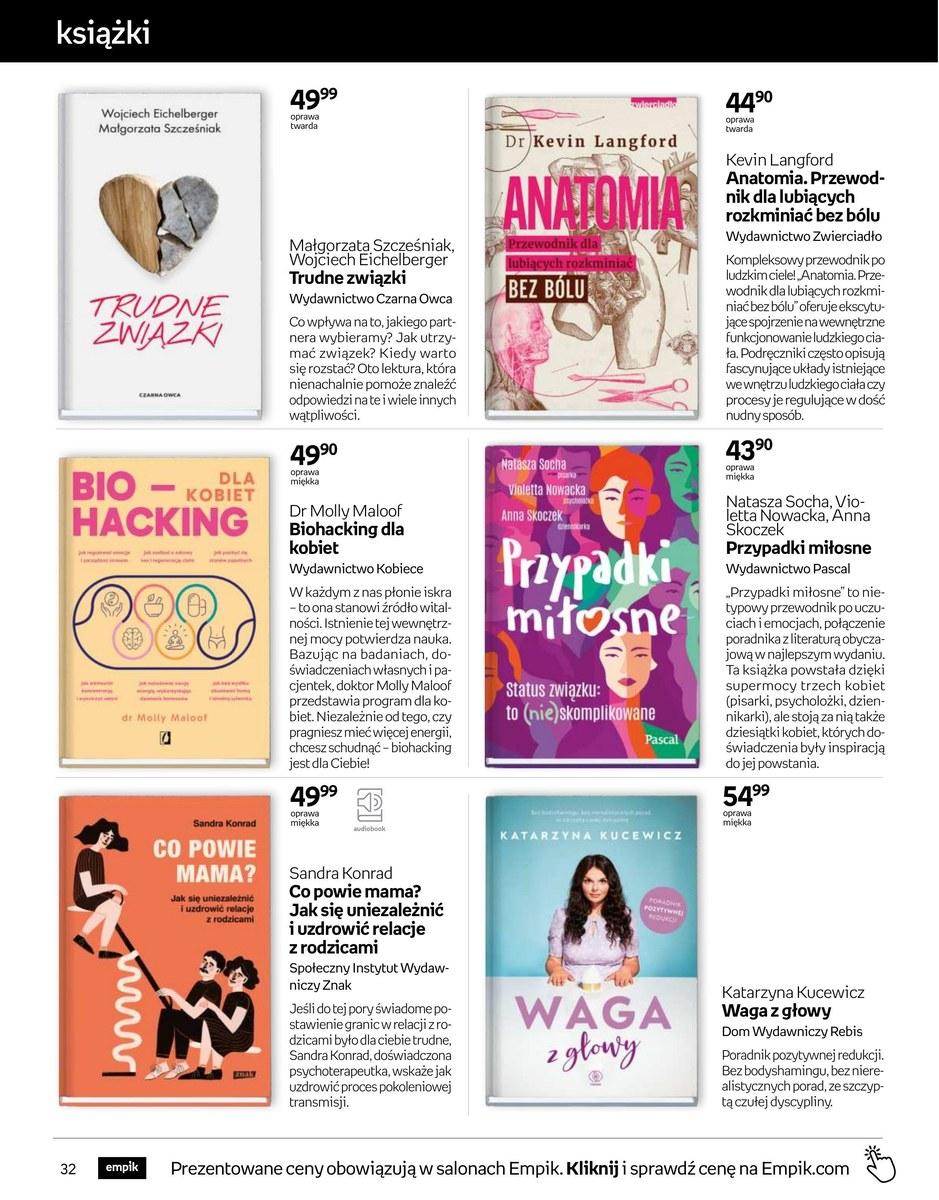 Gazetka promocyjna empik str. 32