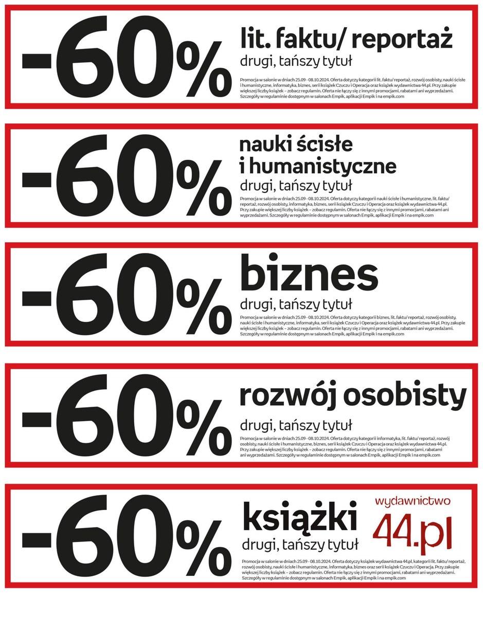 Gazetka promocyjna empik str. 104