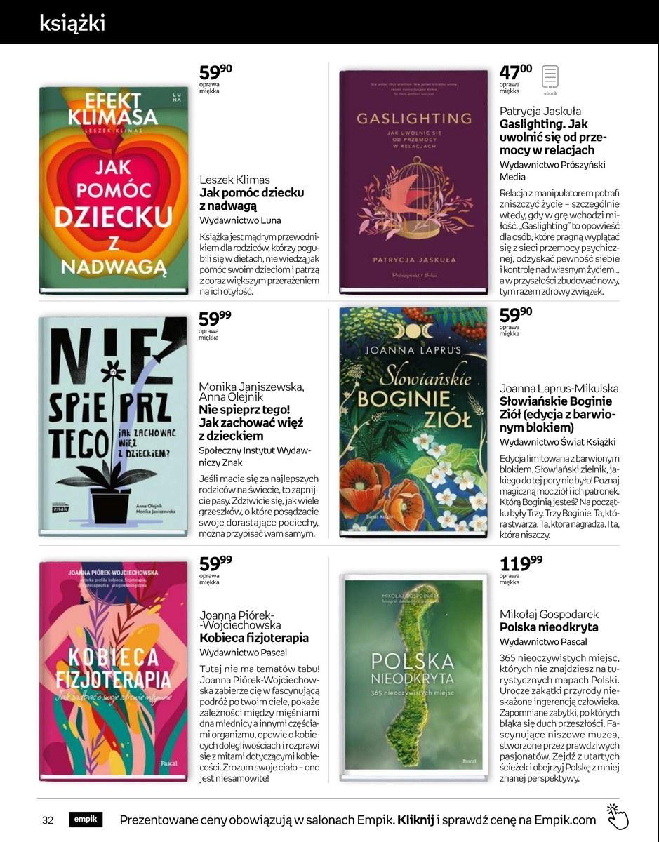 Gazetka promocyjna empik str. 32