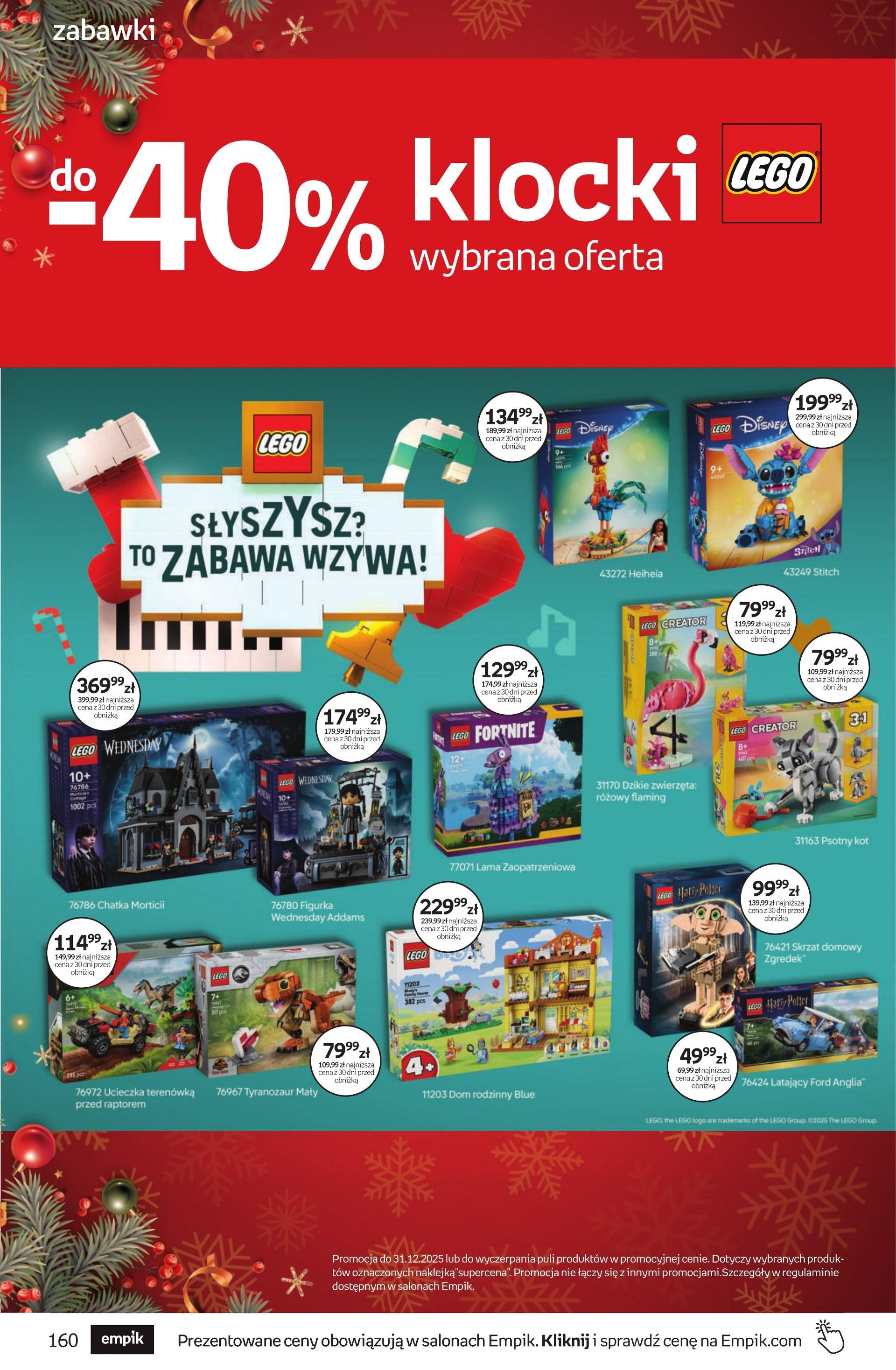 Gazetka promocyjna empik str. 160