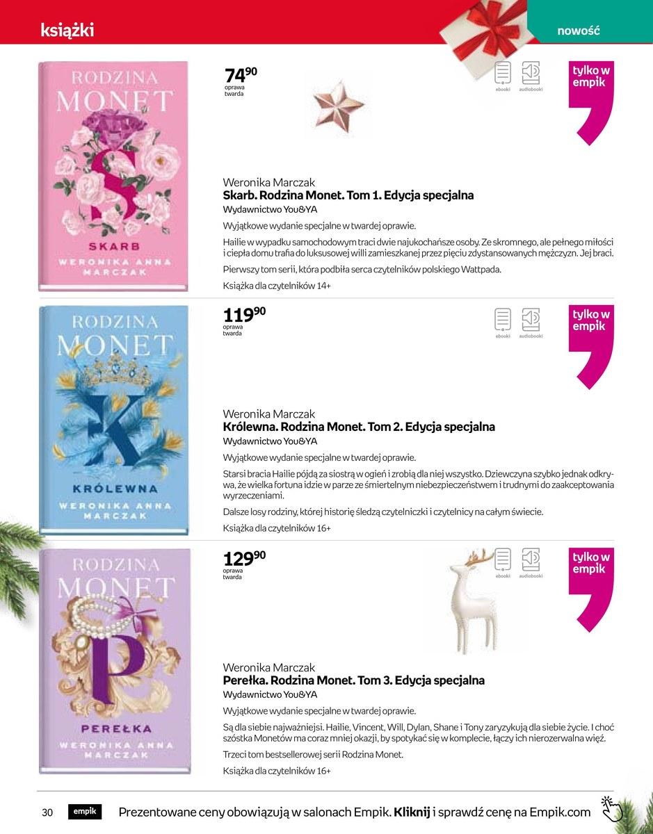 Gazetka promocyjna empik str. 30