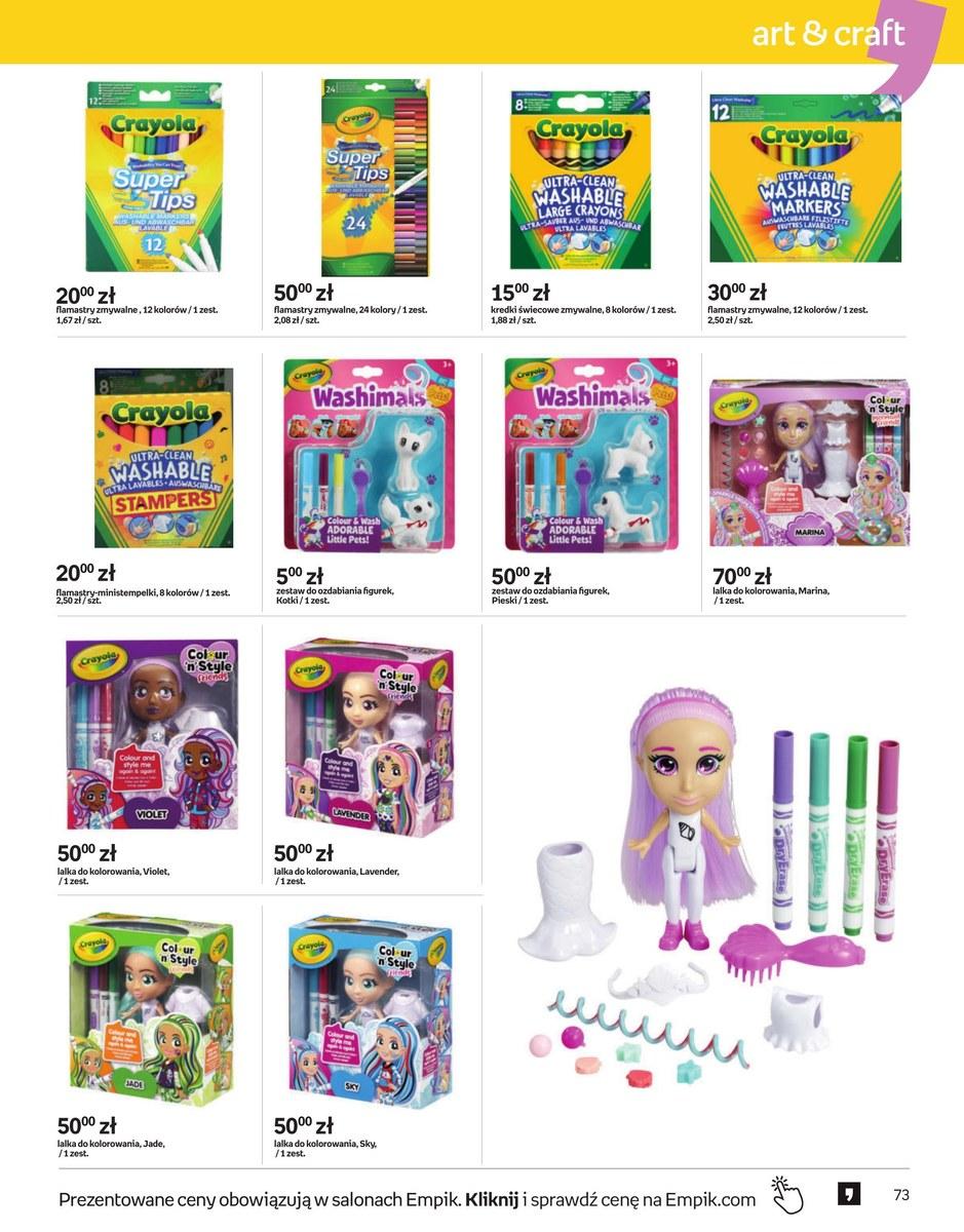 Gazetka promocyjna empik str. 73