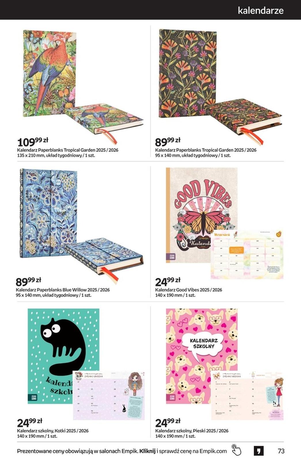 Gazetka promocyjna empik str. 73