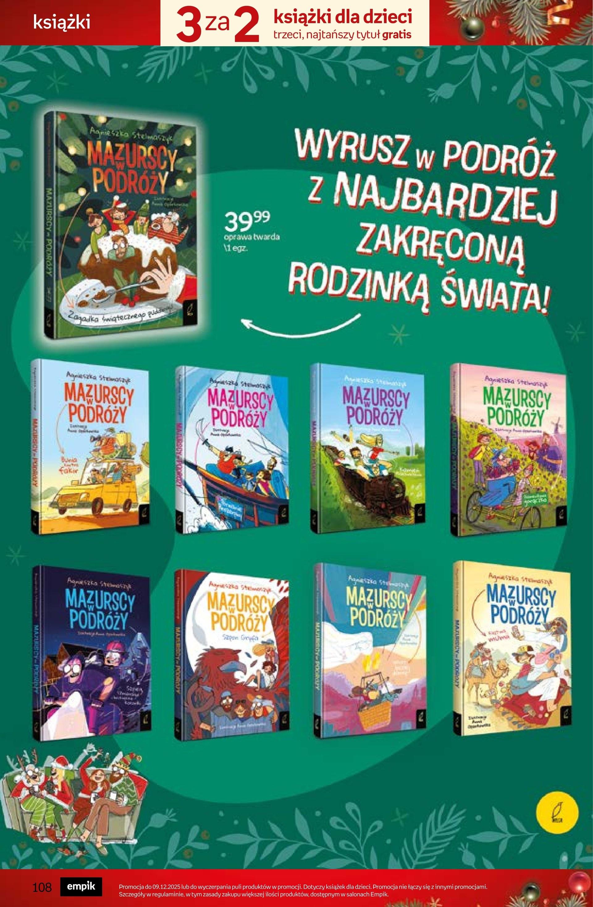 Gazetka promocyjna empik str. 108