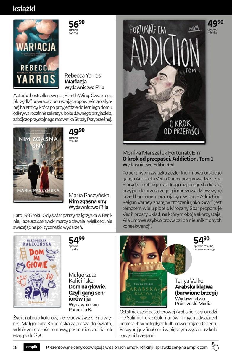 Gazetka promocyjna empik str. 16