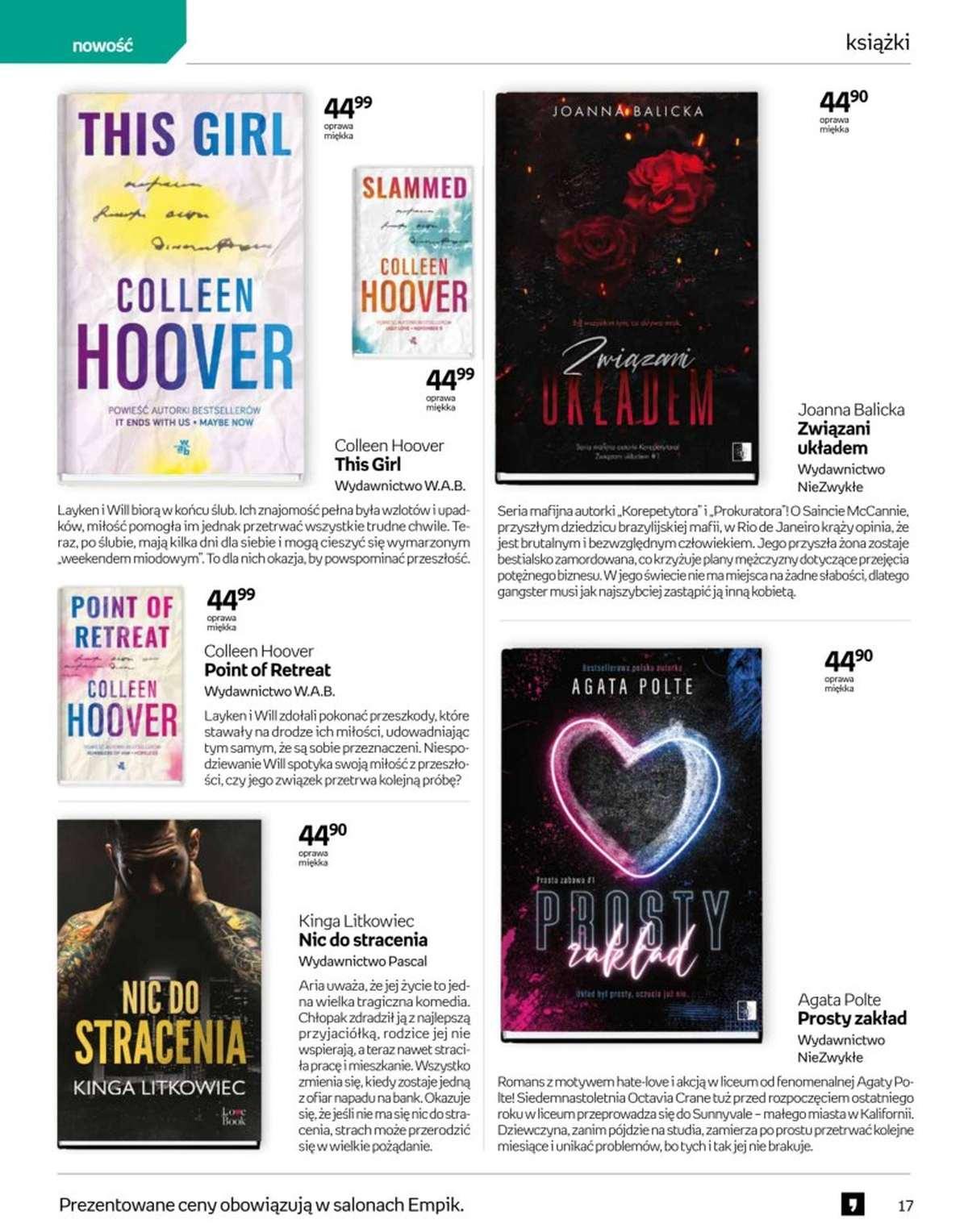 Gazetka promocyjna empik str. 17