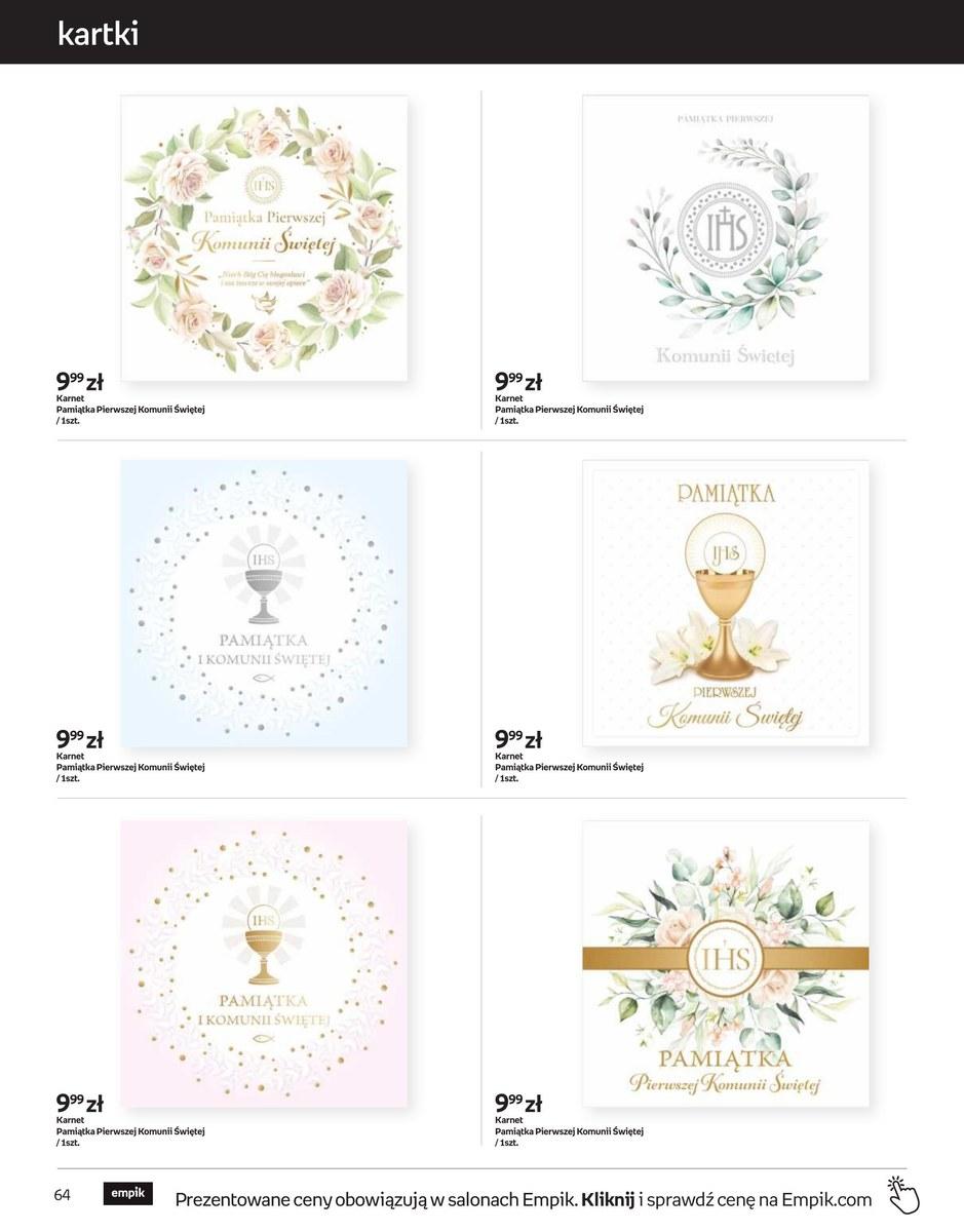 Gazetka promocyjna empik str. 64
