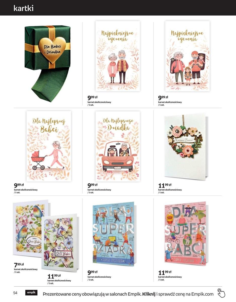 Gazetka promocyjna empik str. 54