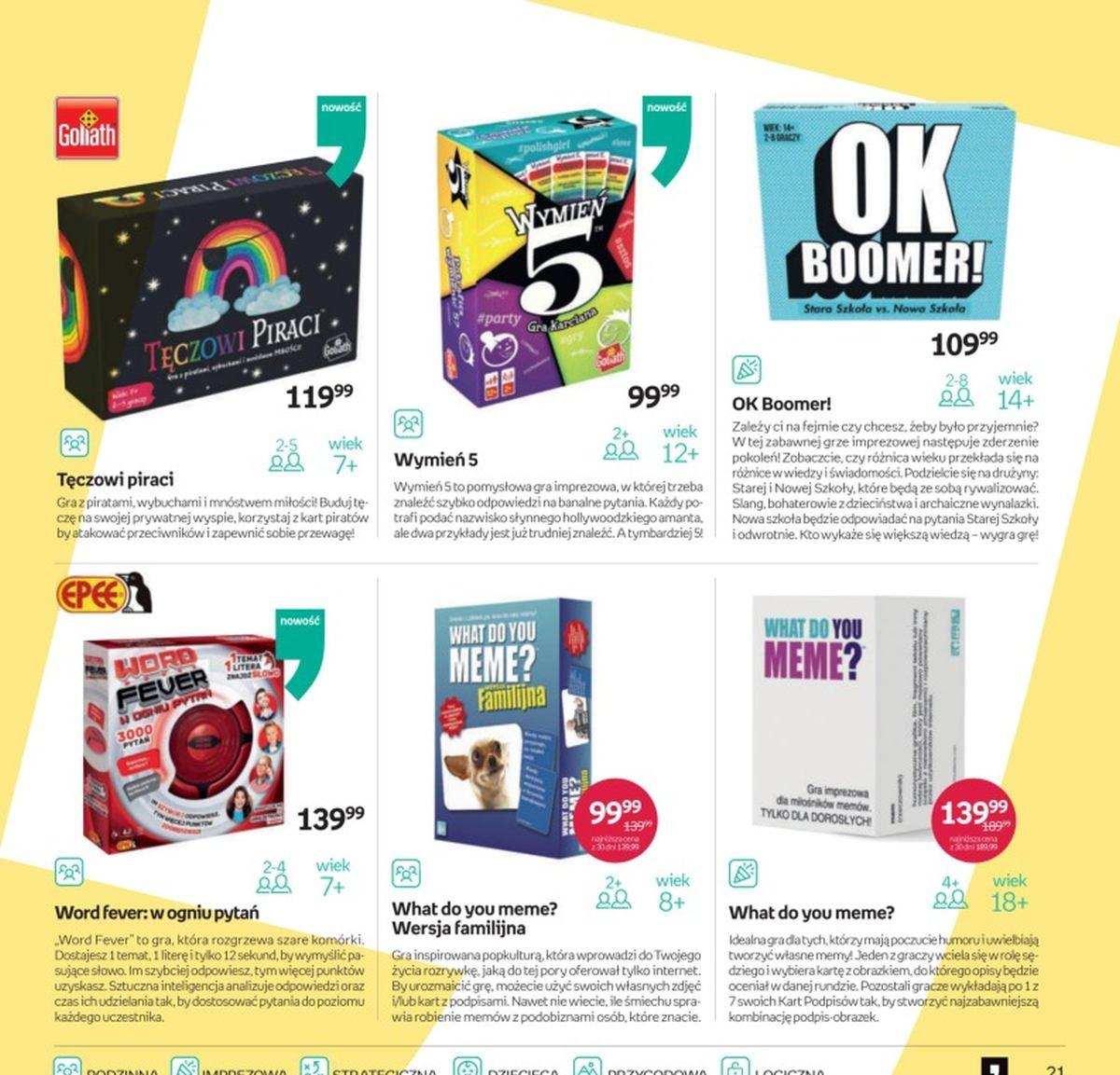 Gazetka promocyjna empik str. 21