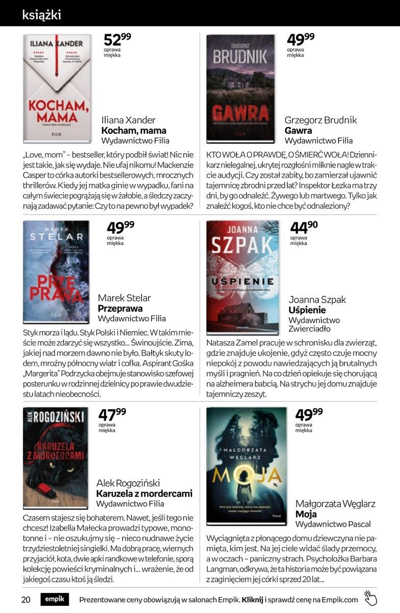 Gazetka promocyjna empik str. 20