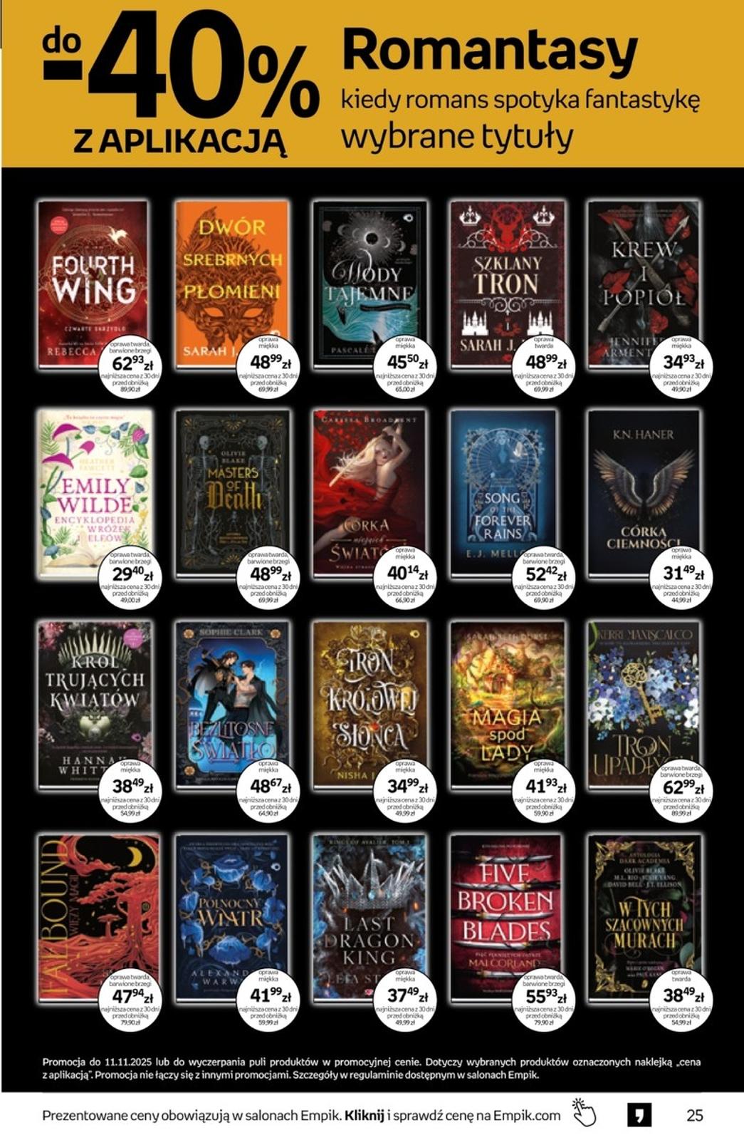 Gazetka promocyjna empik str. 25