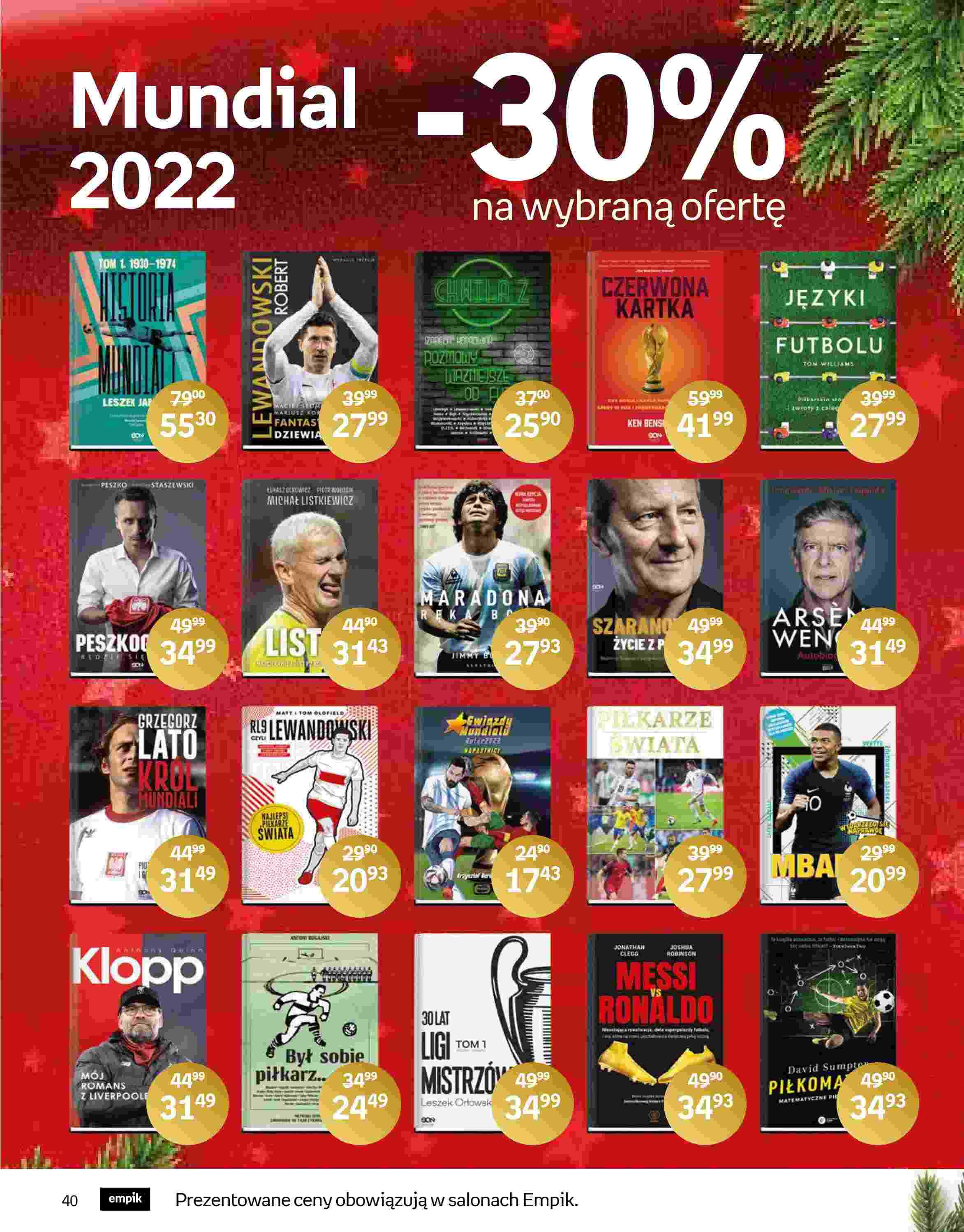 Gazetka promocyjna empik str. 40