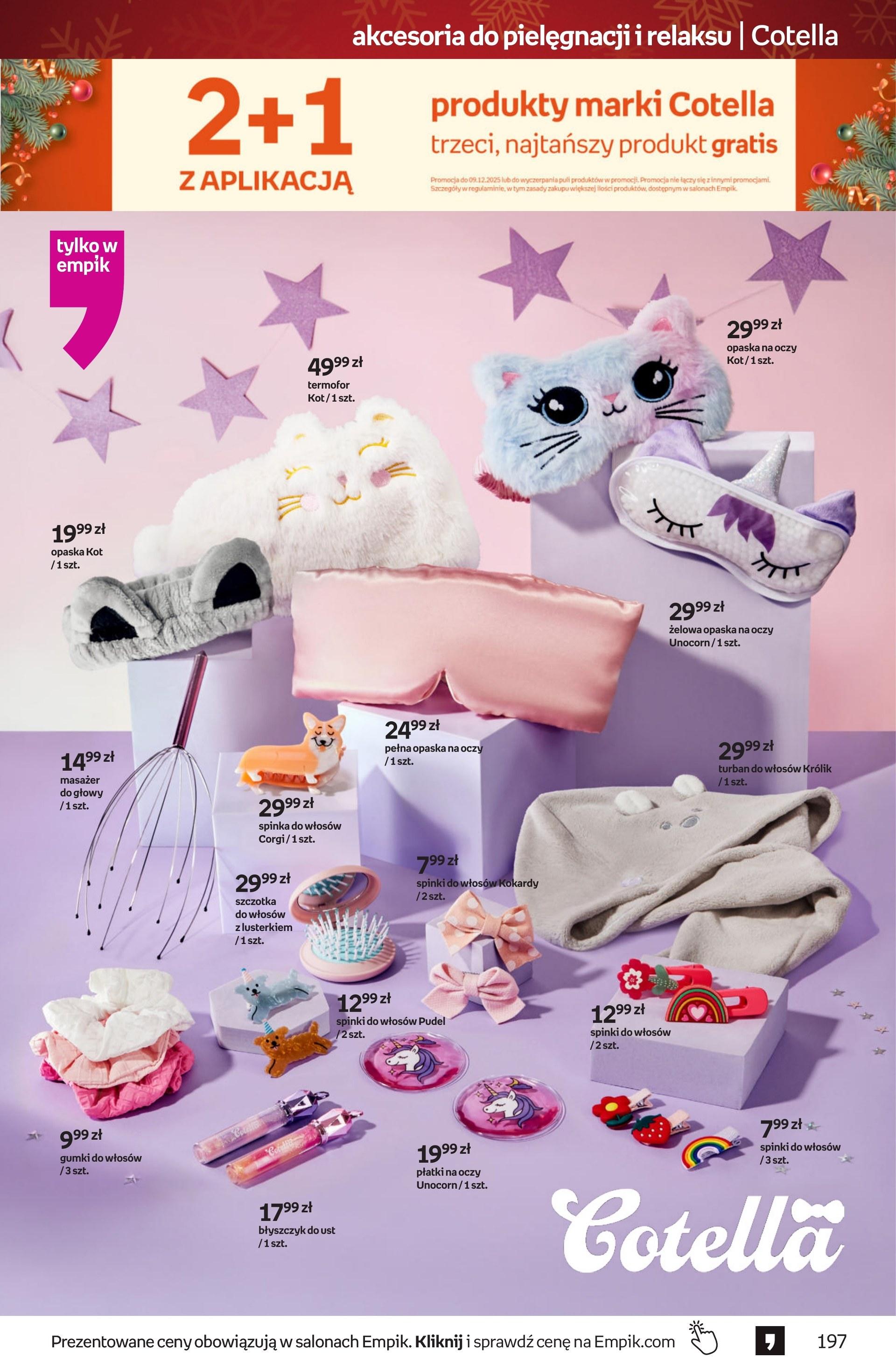Gazetka promocyjna empik str. 197