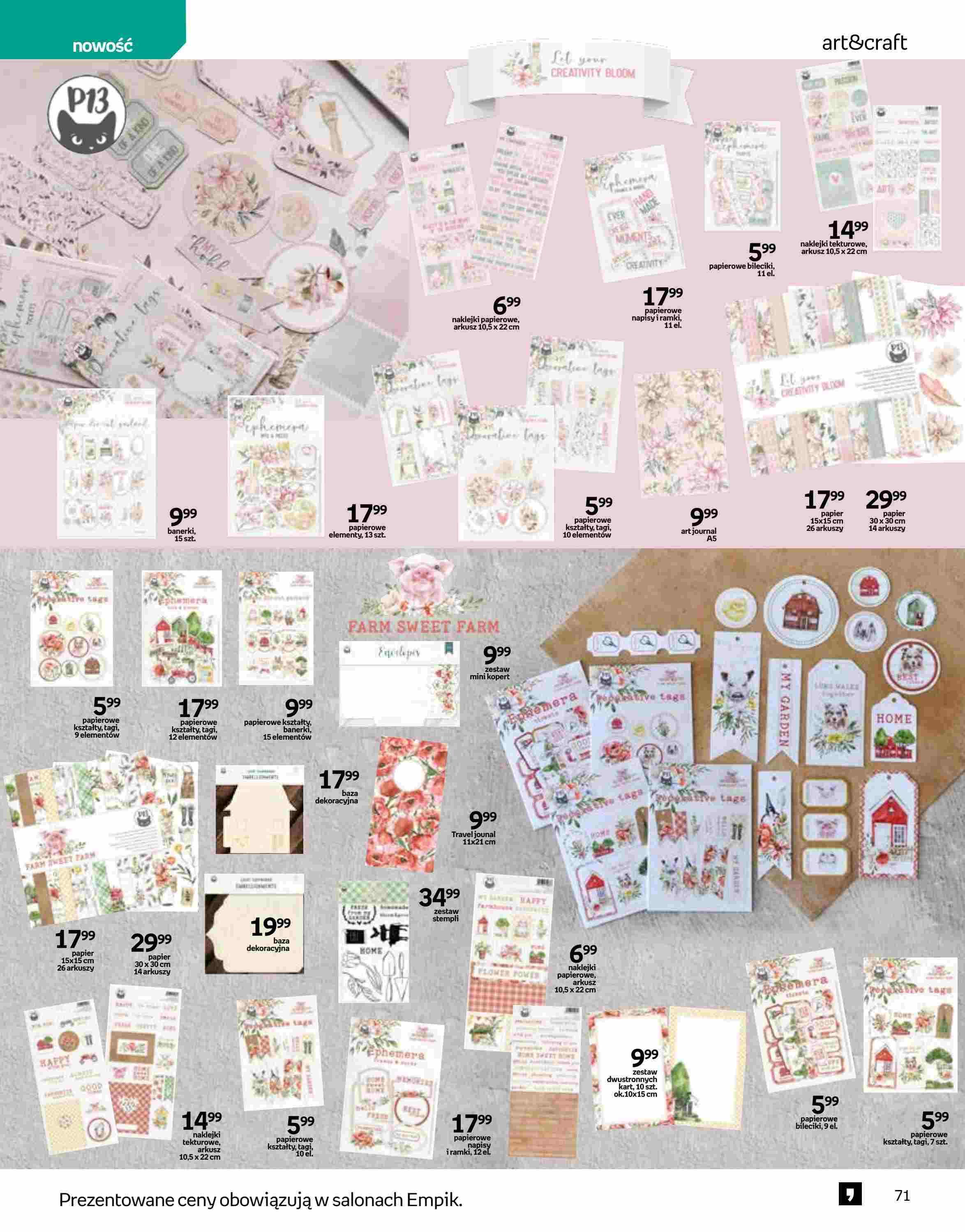 Gazetka promocyjna empik str. 71