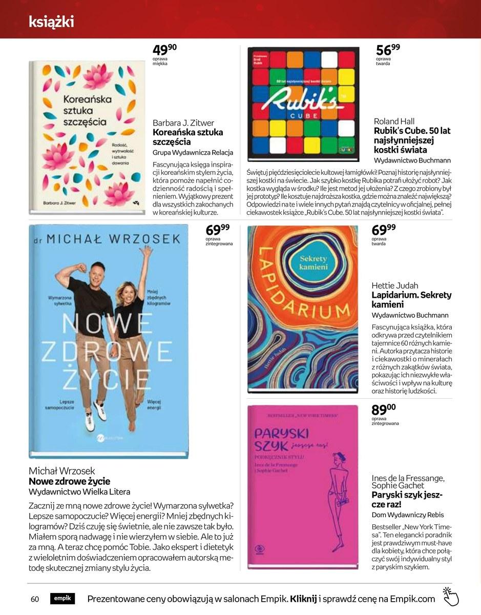Gazetka promocyjna empik str. 60