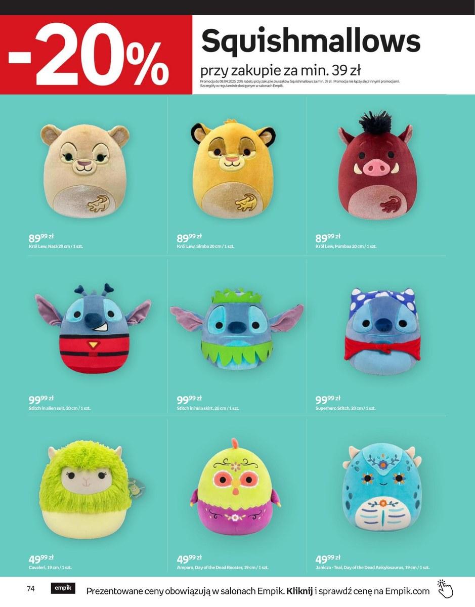 Gazetka promocyjna empik str. 74