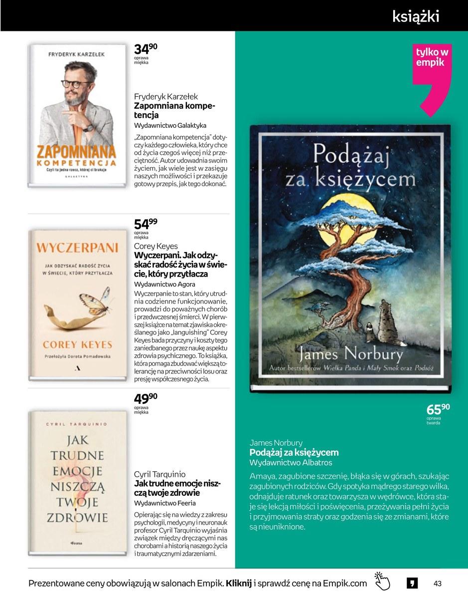 Gazetka promocyjna empik str. 43