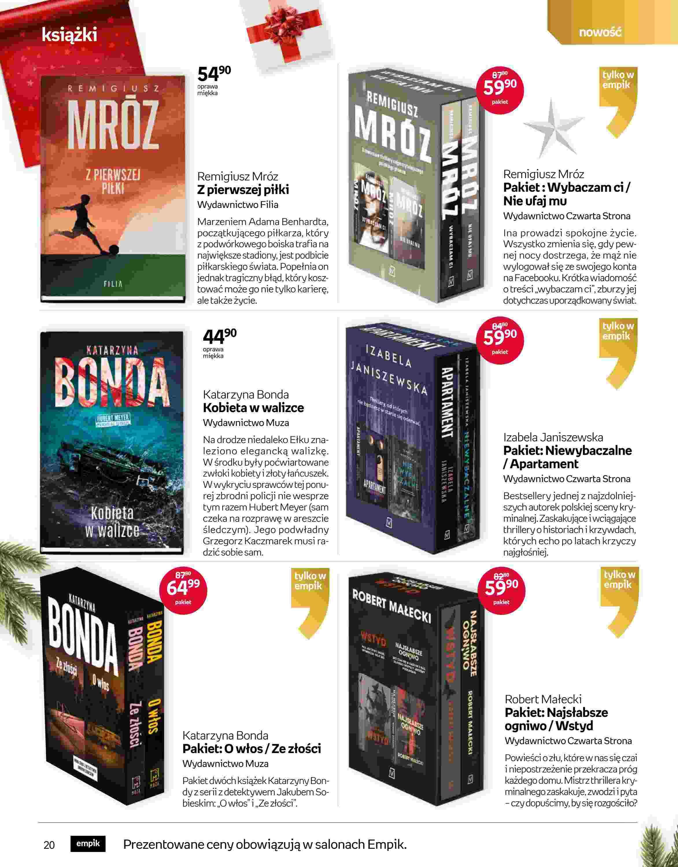 Gazetka promocyjna empik str. 20