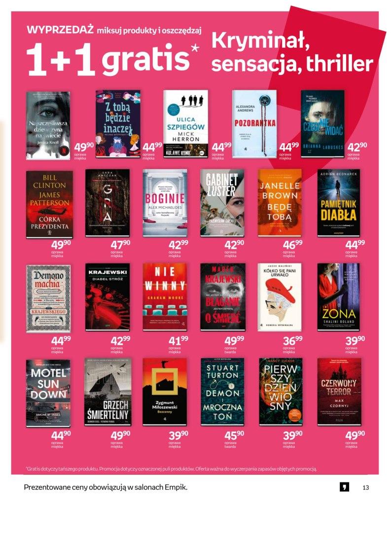Gazetka promocyjna empik str. 13