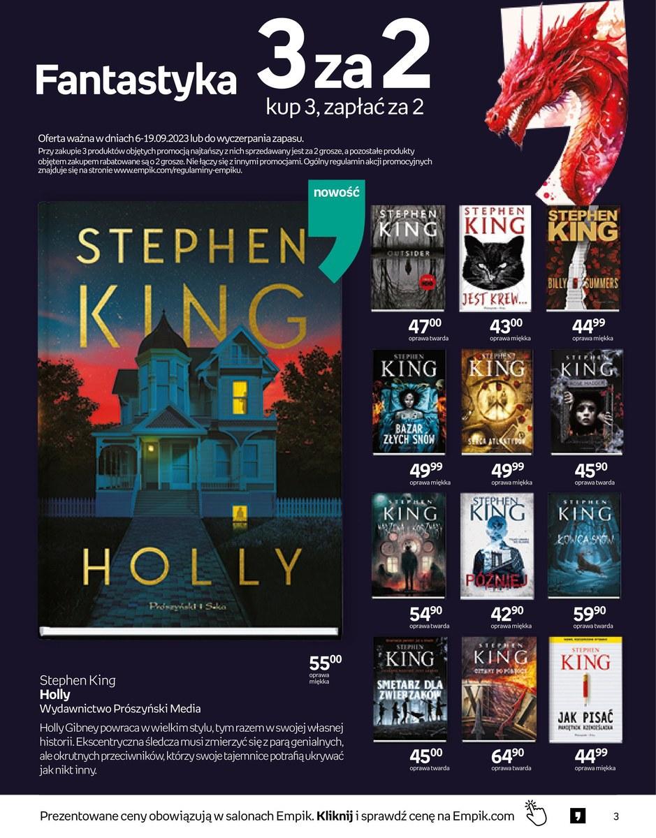 Gazetka promocyjna empik str. 3