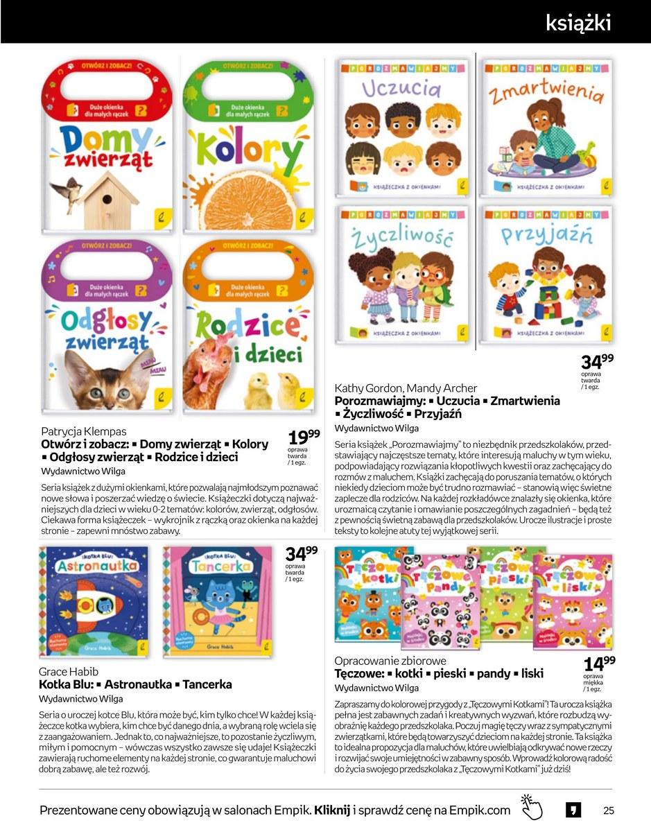 Gazetka promocyjna empik str. 25