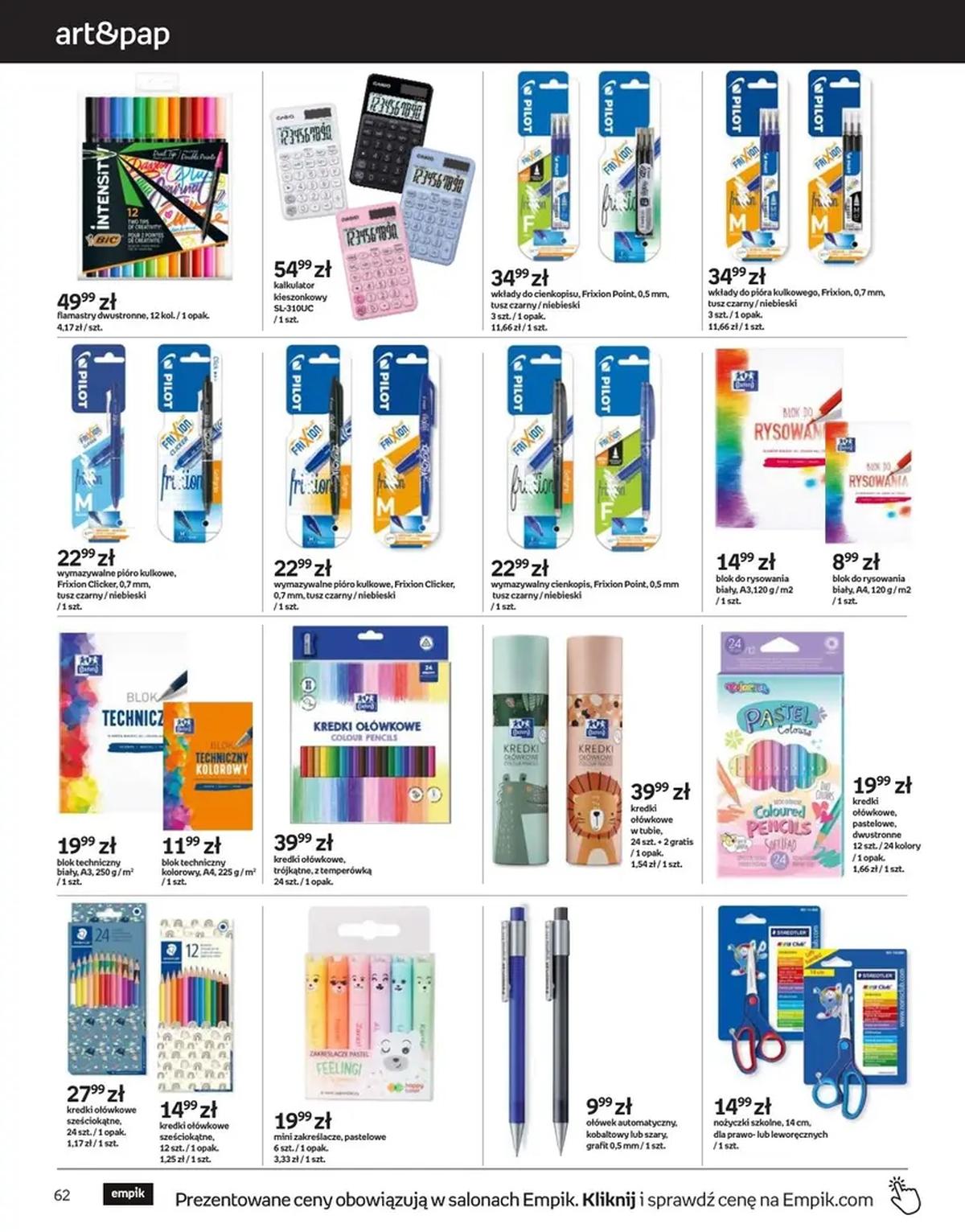 Gazetka promocyjna empik str. 62