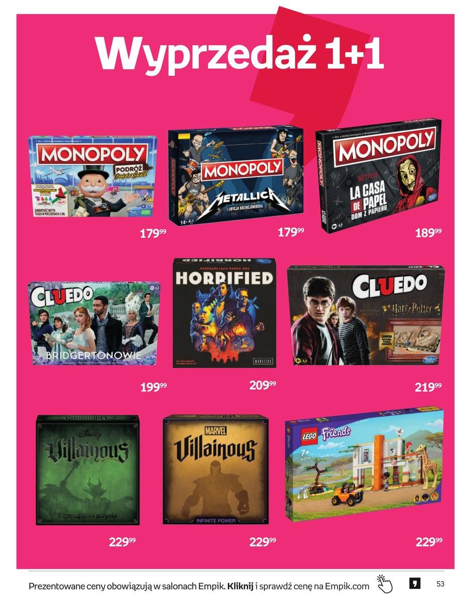 Gazetka promocyjna empik str. 53