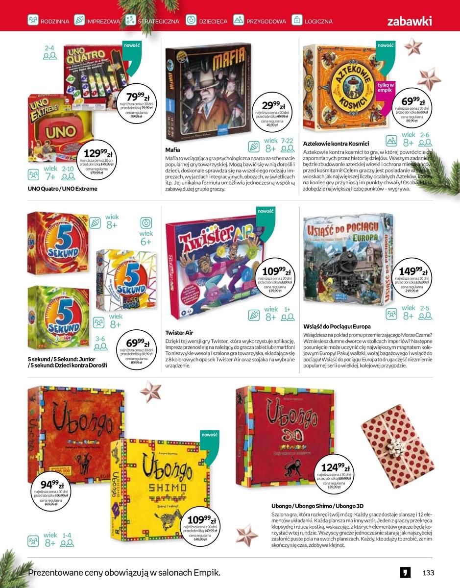 Gazetka promocyjna empik str. 133