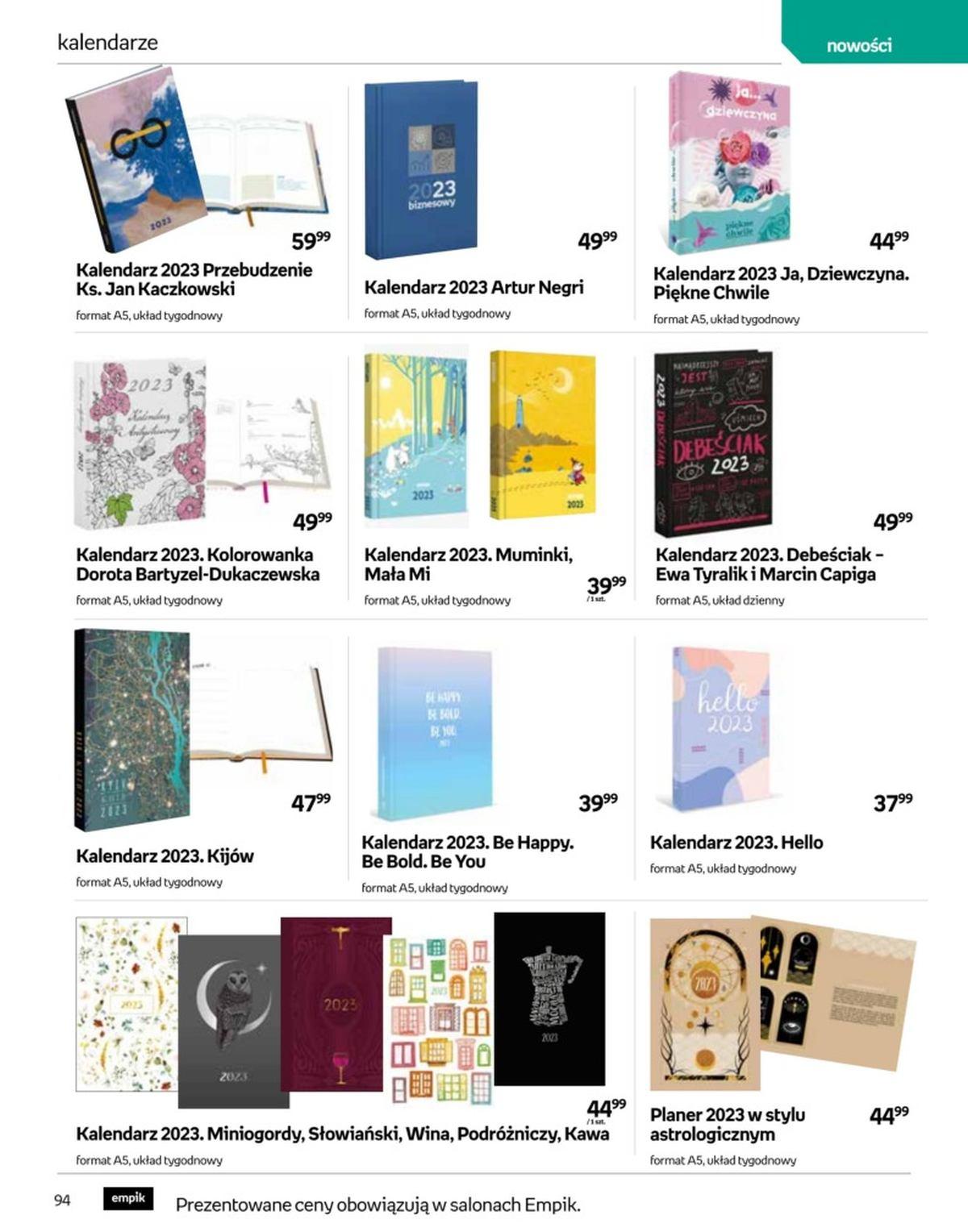 Gazetka promocyjna empik str. 94