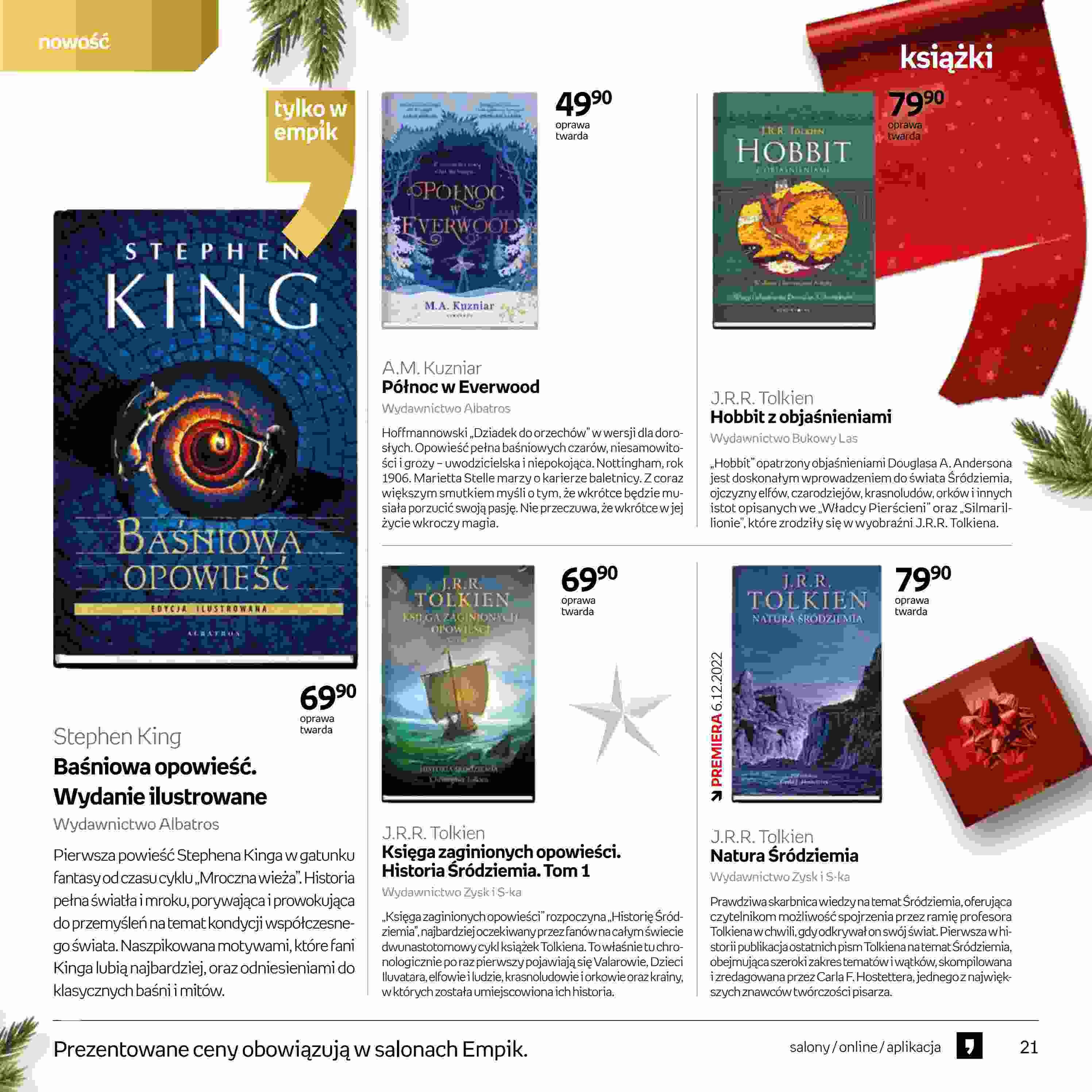 Gazetka promocyjna empik str. 21