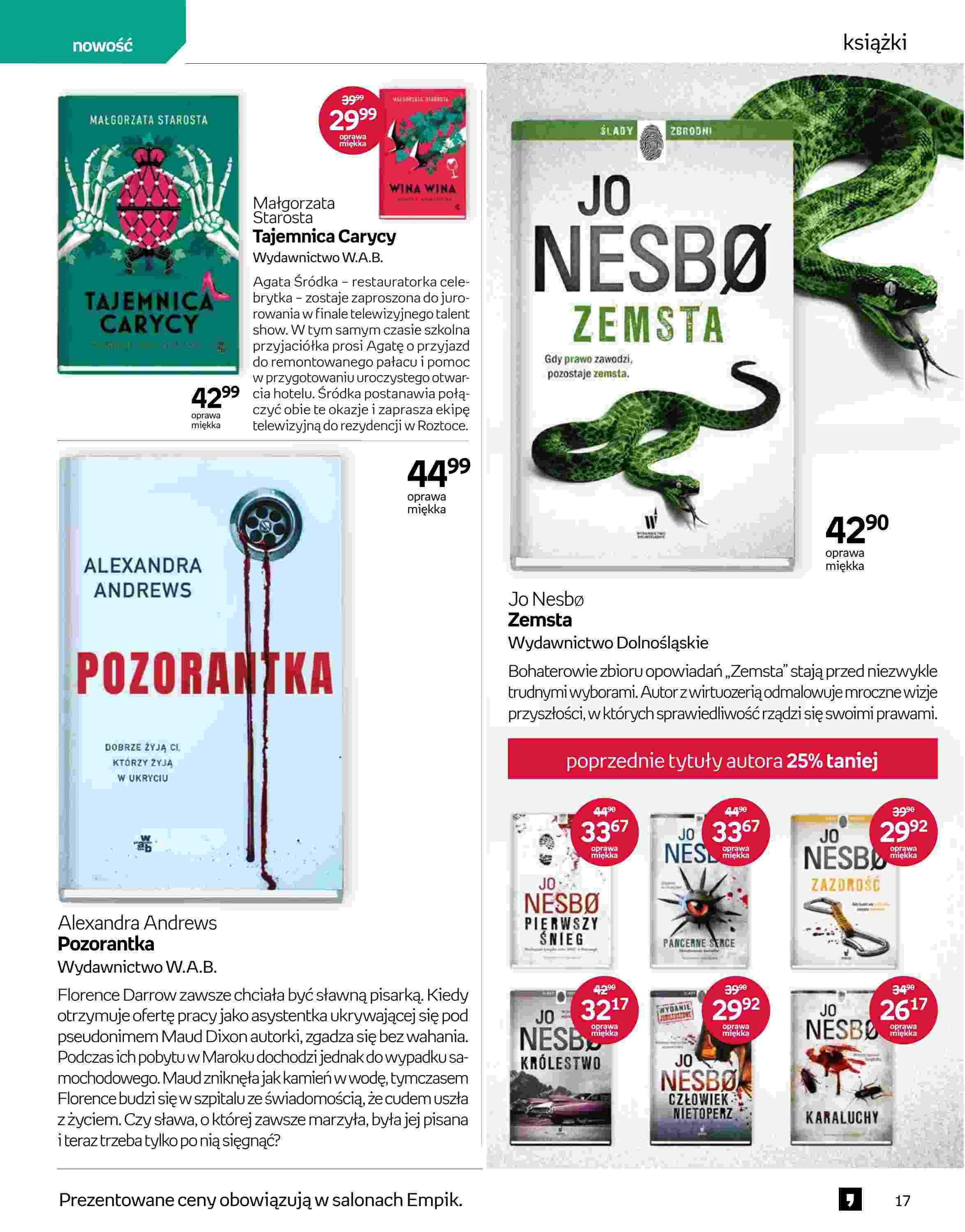 Gazetka promocyjna empik str. 17