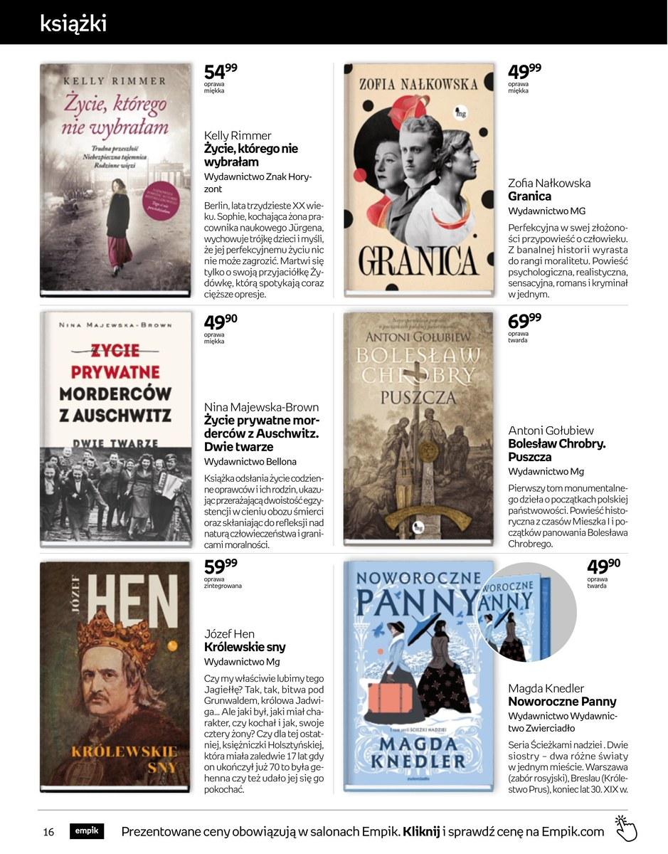 Gazetka promocyjna empik str. 16