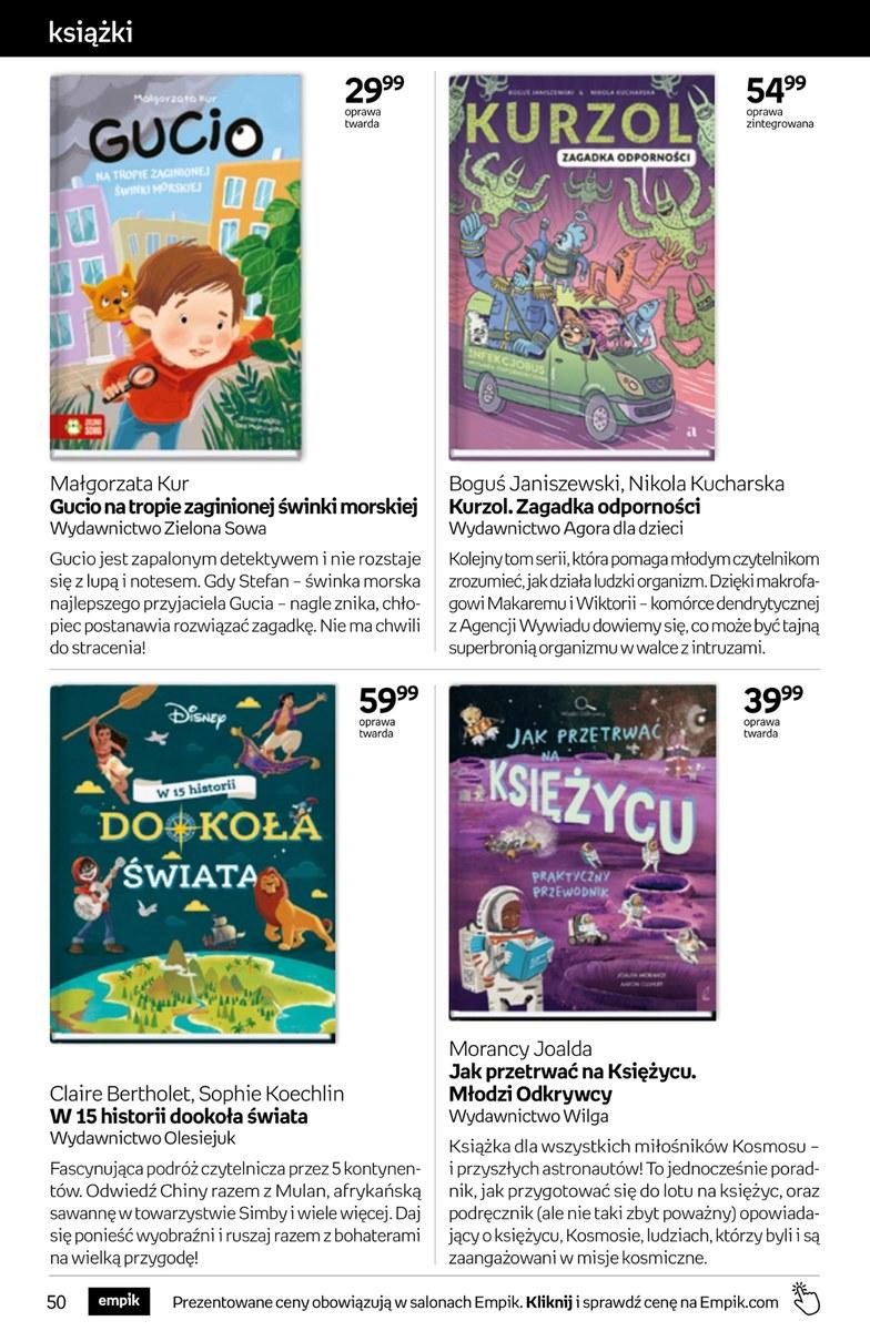Gazetka promocyjna empik str. 50